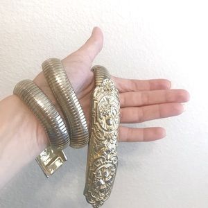 Vintage Accessorcraft Gold Metal Belt OS